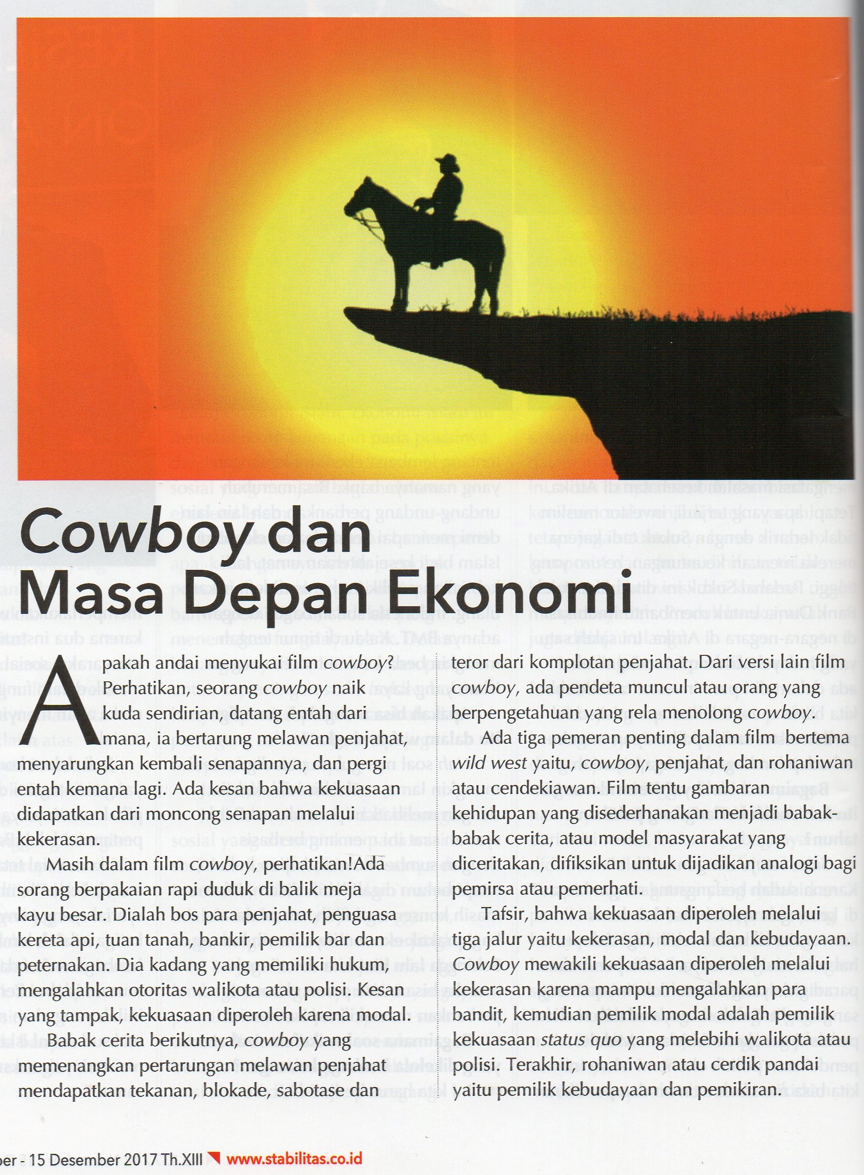masa depan ekonomi
